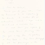 Letter from Rory McEwen 27 February 1963